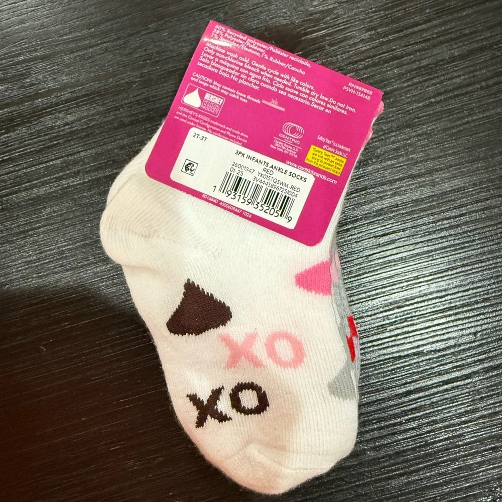 NWT Size 2T Hershey Kisses Socks